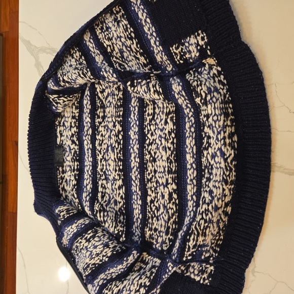 VTG Octavalo Native American Wool Full Zip Cardigan Sweater Jacket Size Small - Picture 10 of 10